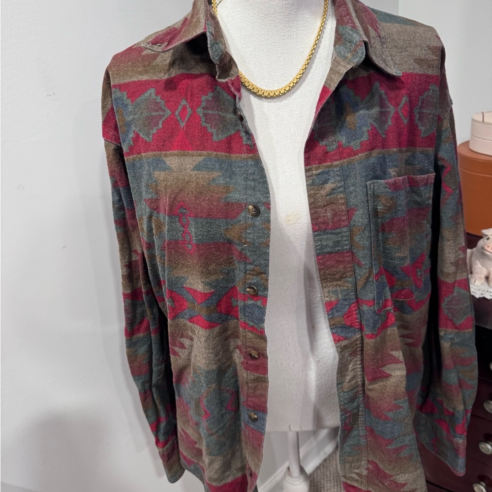Vintage Cabela’s Multicolor button shirt - Picture 6 of 9